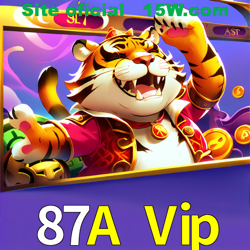 Imagem promocional da 87A Vip mostrando a plataforma e suas vantagens